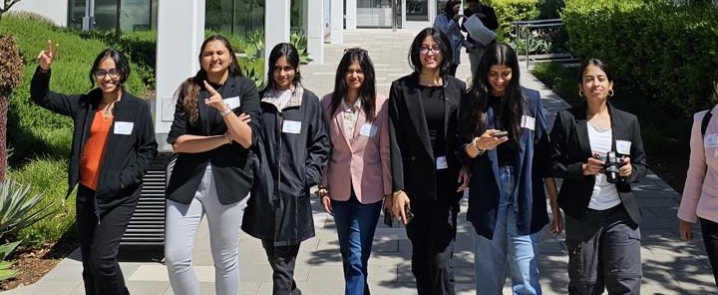 Eesha Kadwadkar with child rescue system team