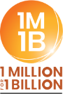 1M1B logo mental health support for children